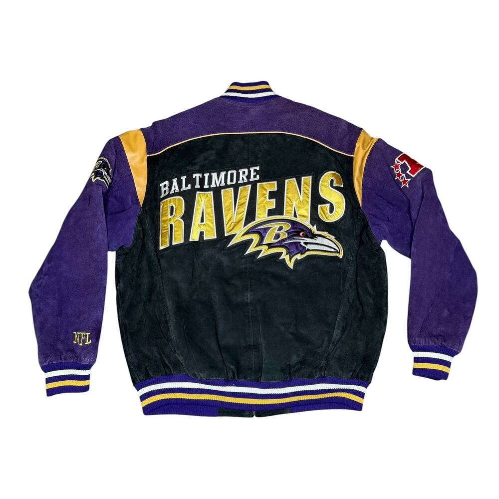 Vintage Baltimore Ravens NFL Bomber Jacket